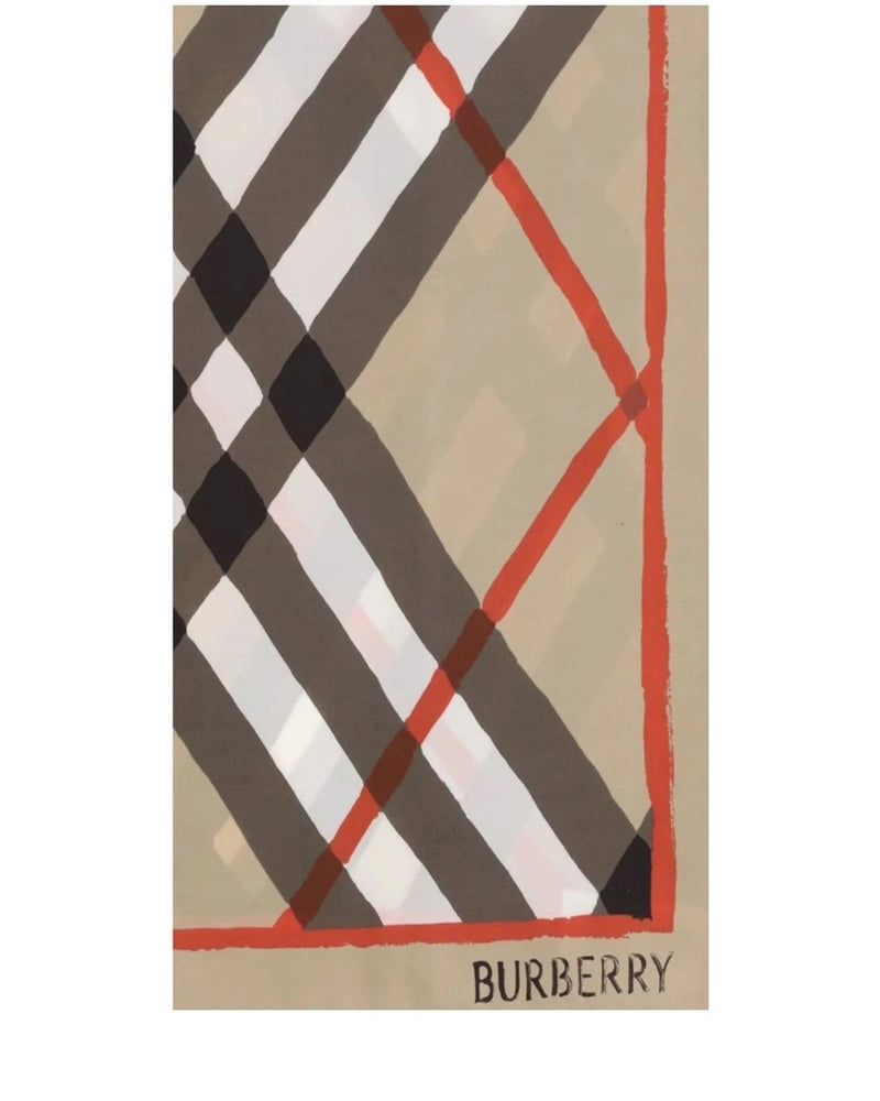 Burberry Scarves & Shawl in beige, Silk — view 3