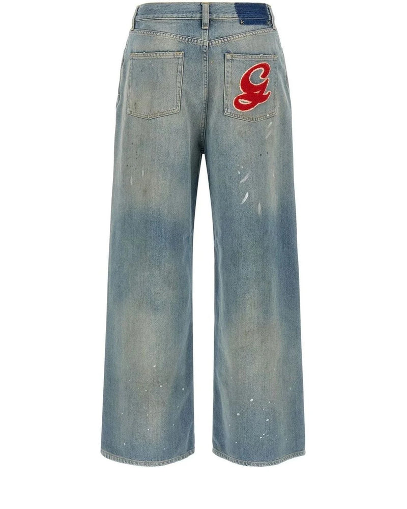 Golden Goose Jean in blue, Cotton — view 2