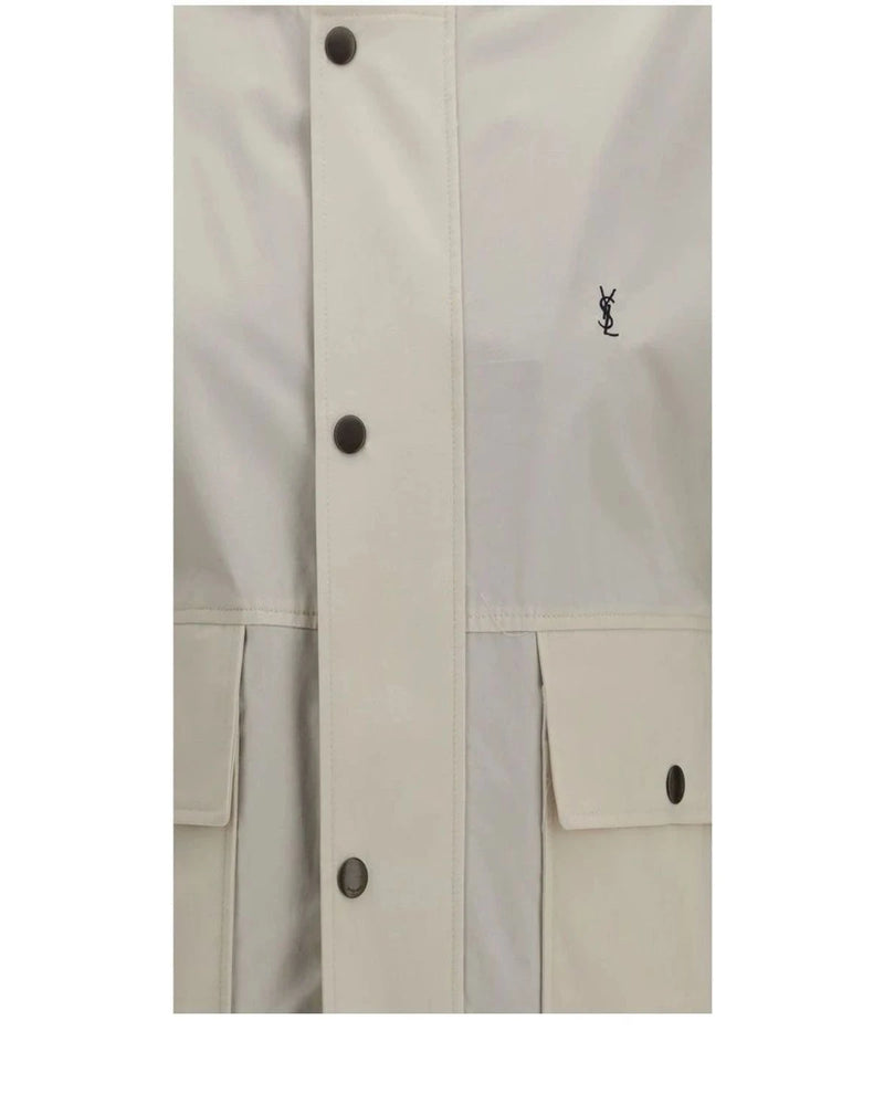Saint Laurent Trucker Jacket in multicolor, Cotton — view 6