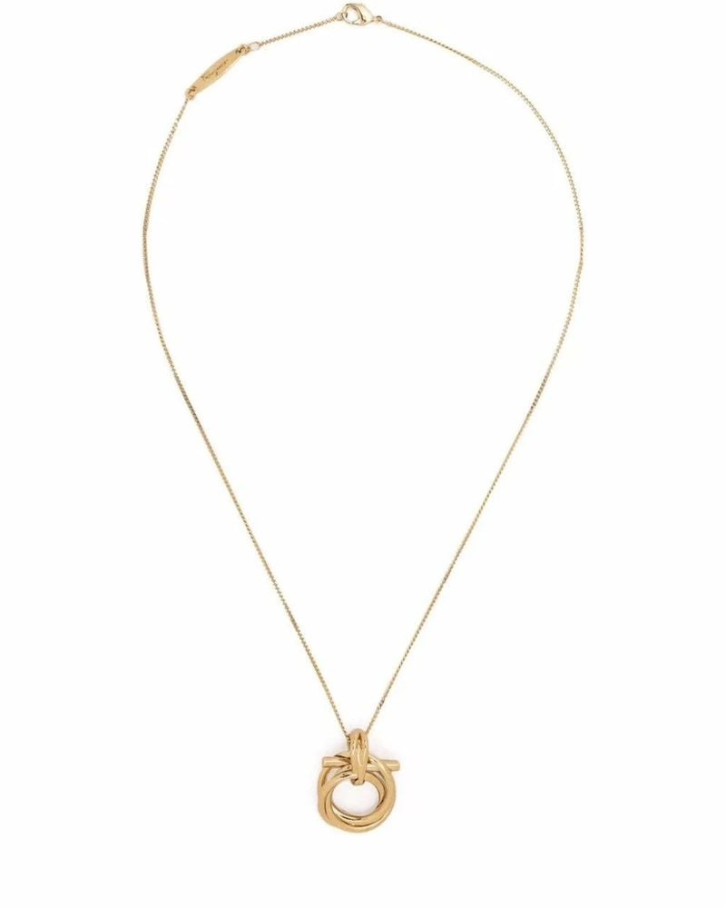 Ferragamo Necklace in gold, Brass