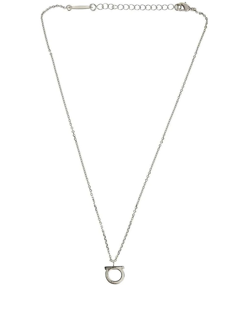 Ferragamo Necklace in silver, Brass — view 2