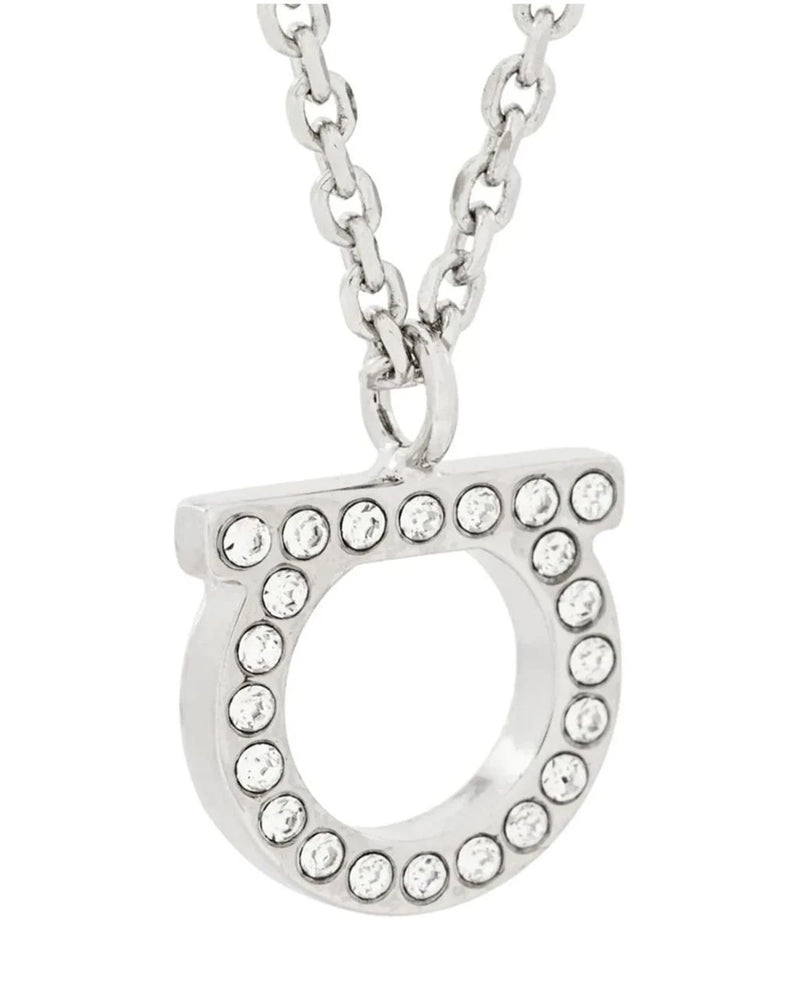 Ferragamo Necklace in silver, Brass — view 3
