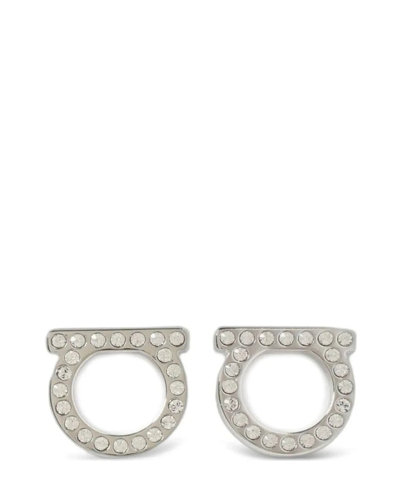 Ferragamo Earring in silver, Brass
