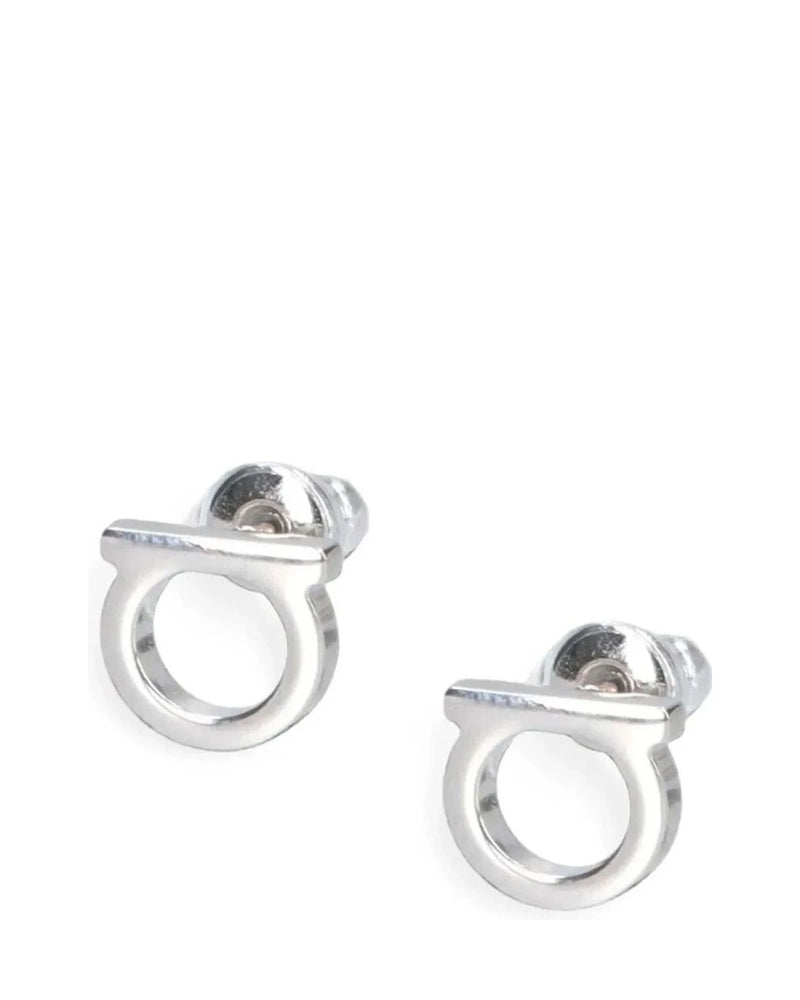 Ferragamo Earring in silver, Brass — view 2