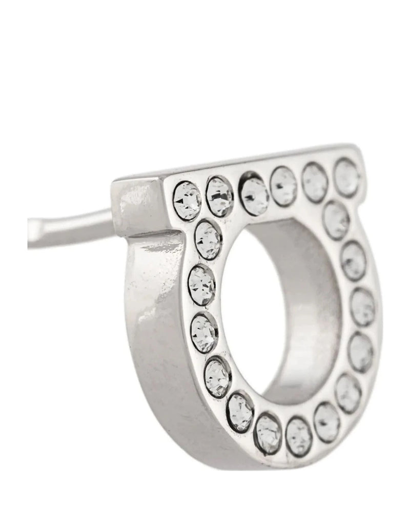 Ferragamo Earring in silver, Brass — view 3