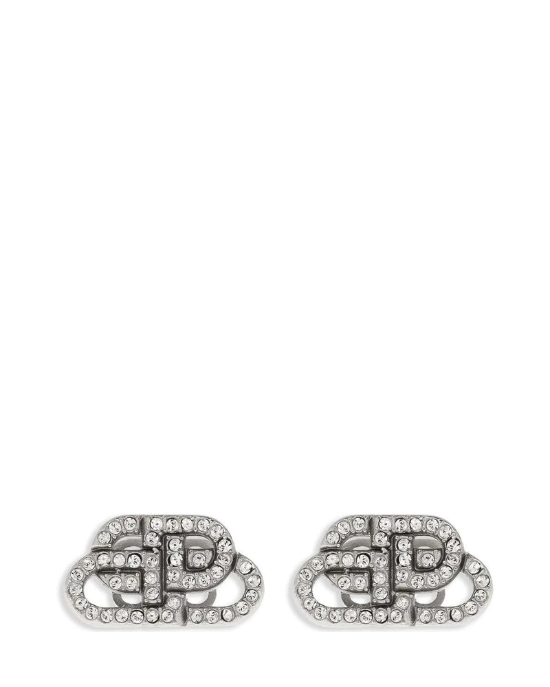 Balenciaga Silver Earrings