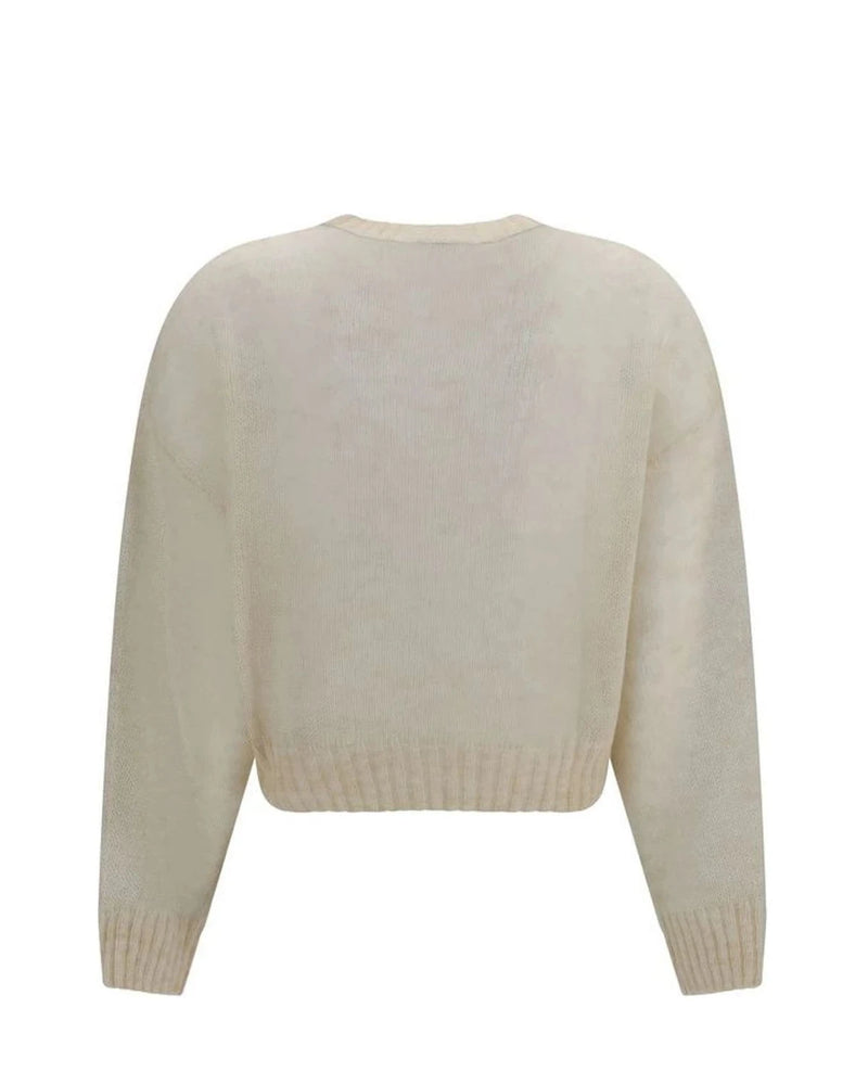 Brunello Cucinelli Sweater in beige, Mohair — view 2