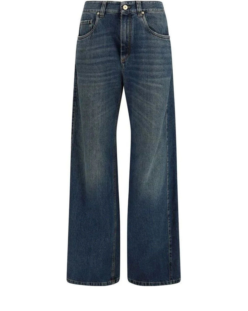 Brunello Cucinelli Jean in blue, Cotton