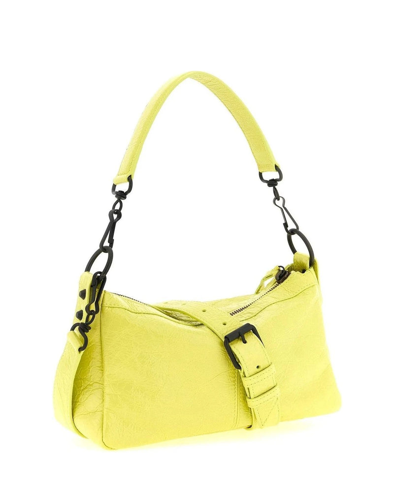 Balenciaga Shoulder Bag in yellow, Lamb Leather — view 2