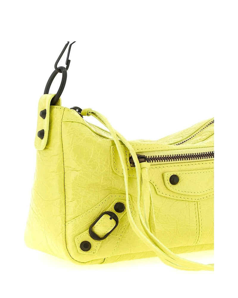 Balenciaga Shoulder Bag in yellow, Lamb Leather — view 3