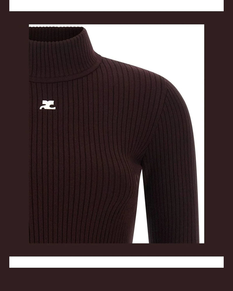 Courrèges Sweater in red — view 3