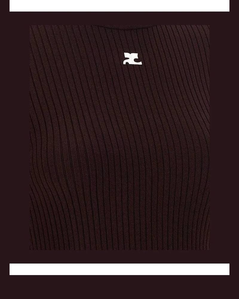 Courrèges Sweater in red — view 4
