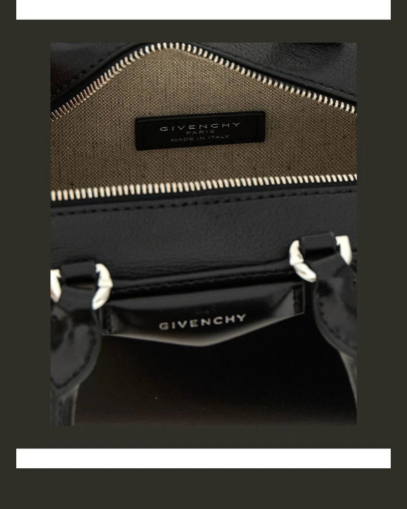 Givenchy Satchel Bag in black, Calfskin Leather — view 4