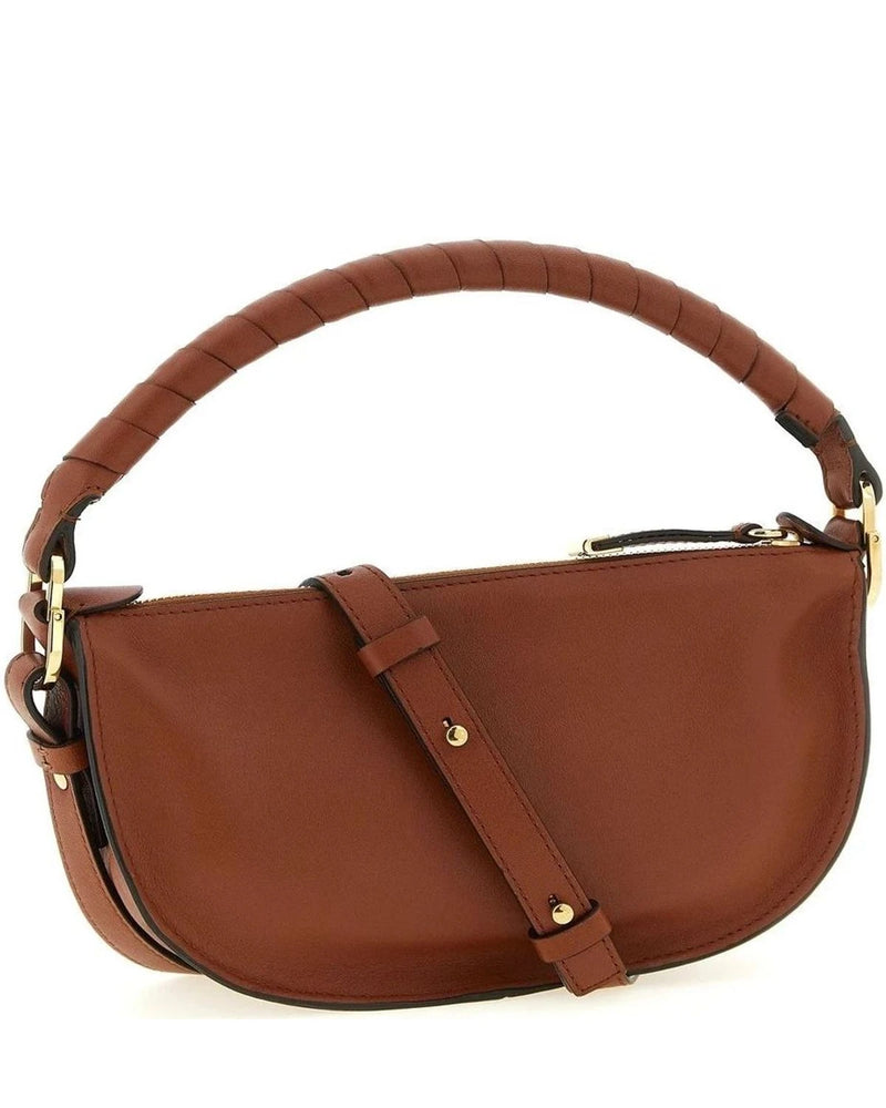 Chloé Shoulder Bag in brown, Calfskin Leather — view 2