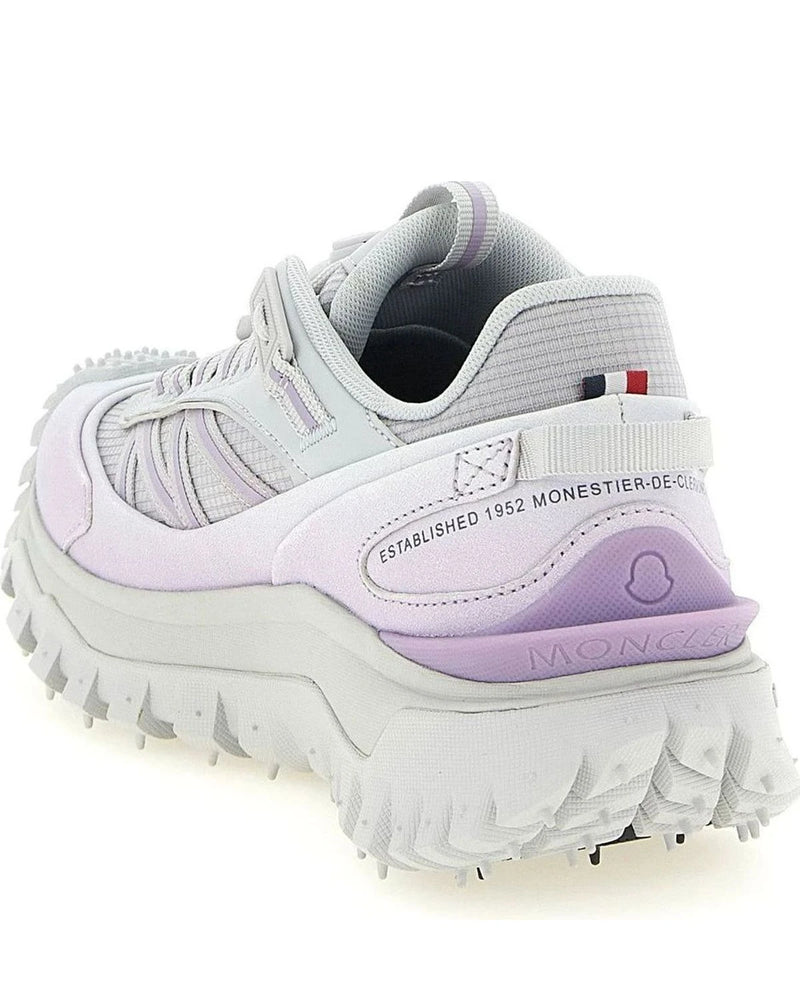 Moncler Sneakers in purple, Polyester — view 3
