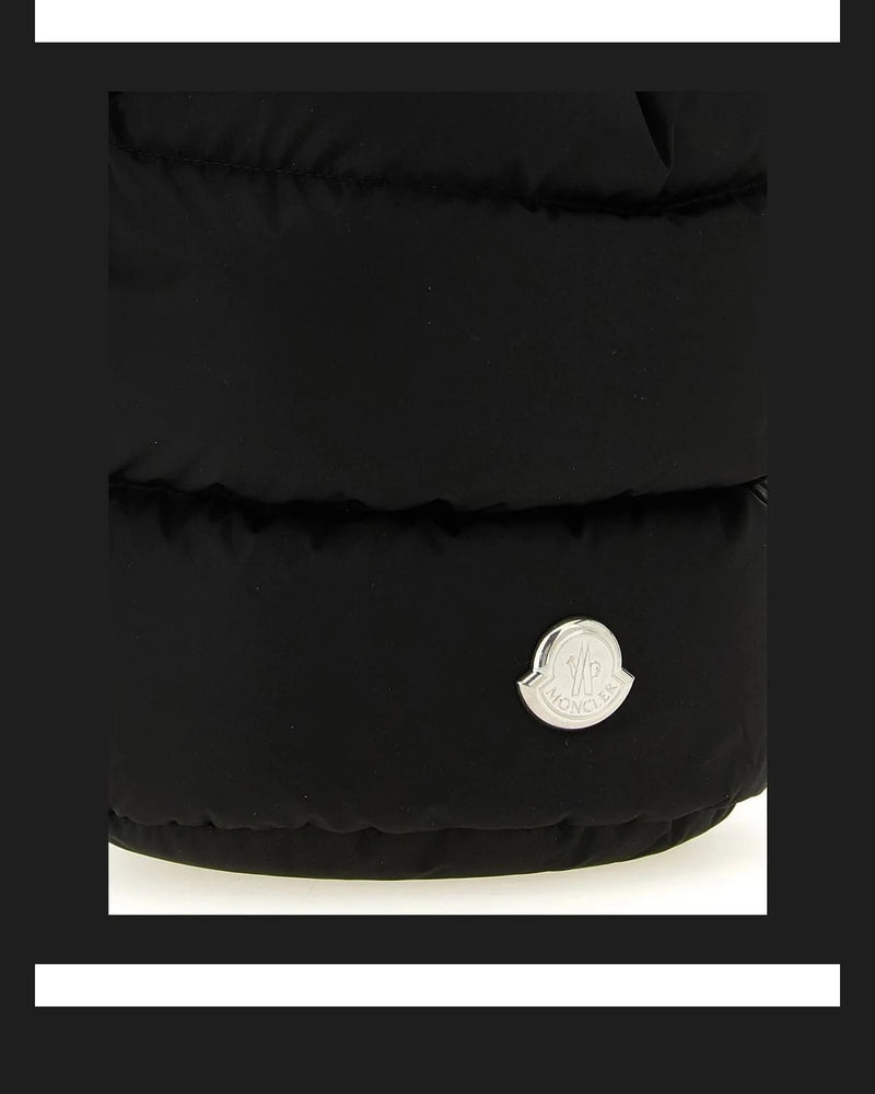 Moncler Bucket Bag in black, Polyamide — view 3