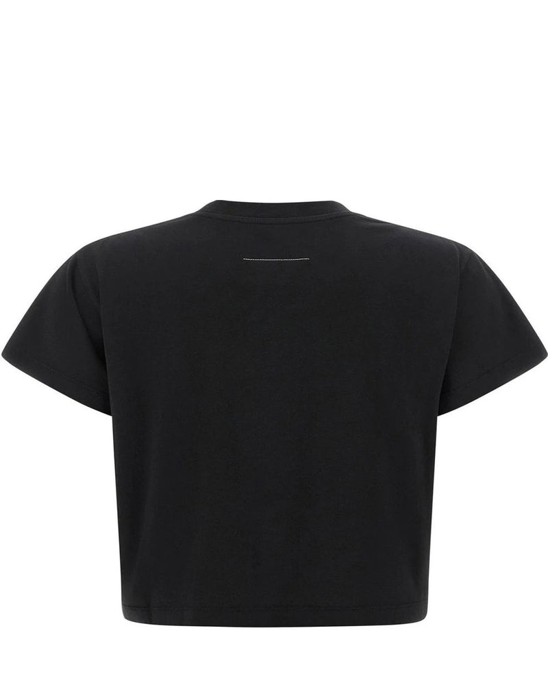 MM6 Maison Margiela T-Shirt in black, Cotton — view 2