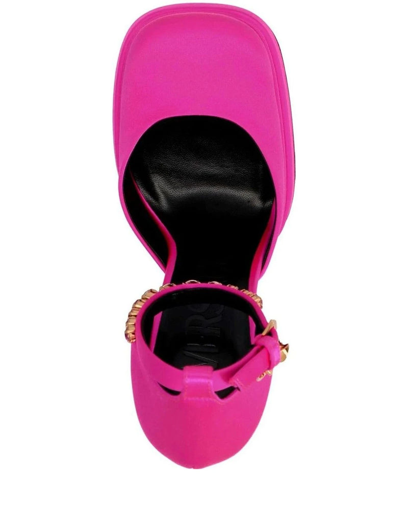 Versace Pumps in pink, Viscose — view 3
