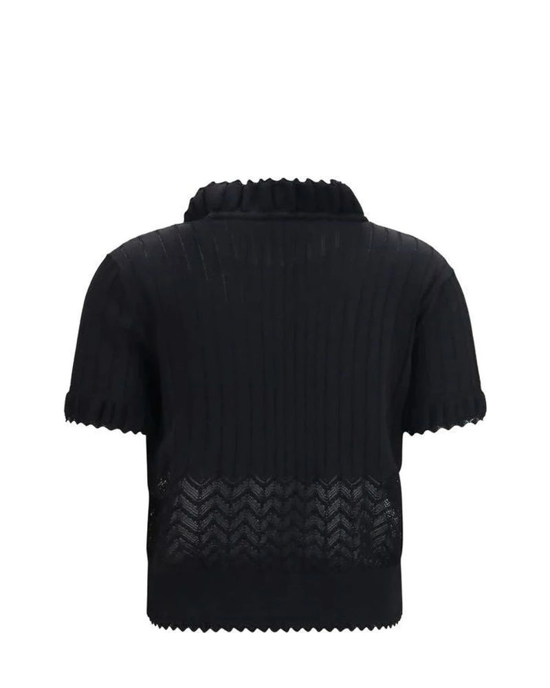 Alexander McQueen Blouse in black, Viscose — view 2