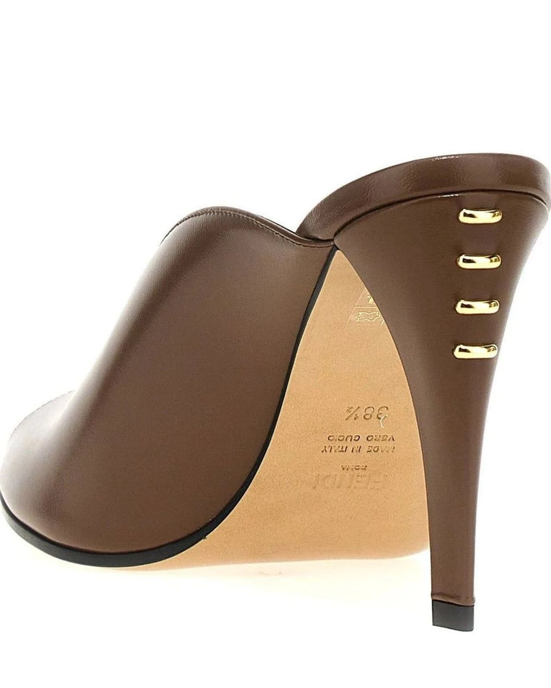 Fendi Pumps in brown, Lamb Leather — view 3