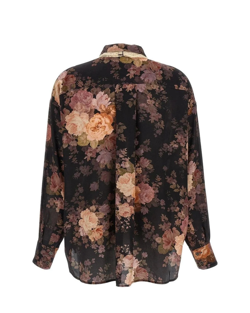 Zimmermann Blouse in multicolor, Silk — view 2