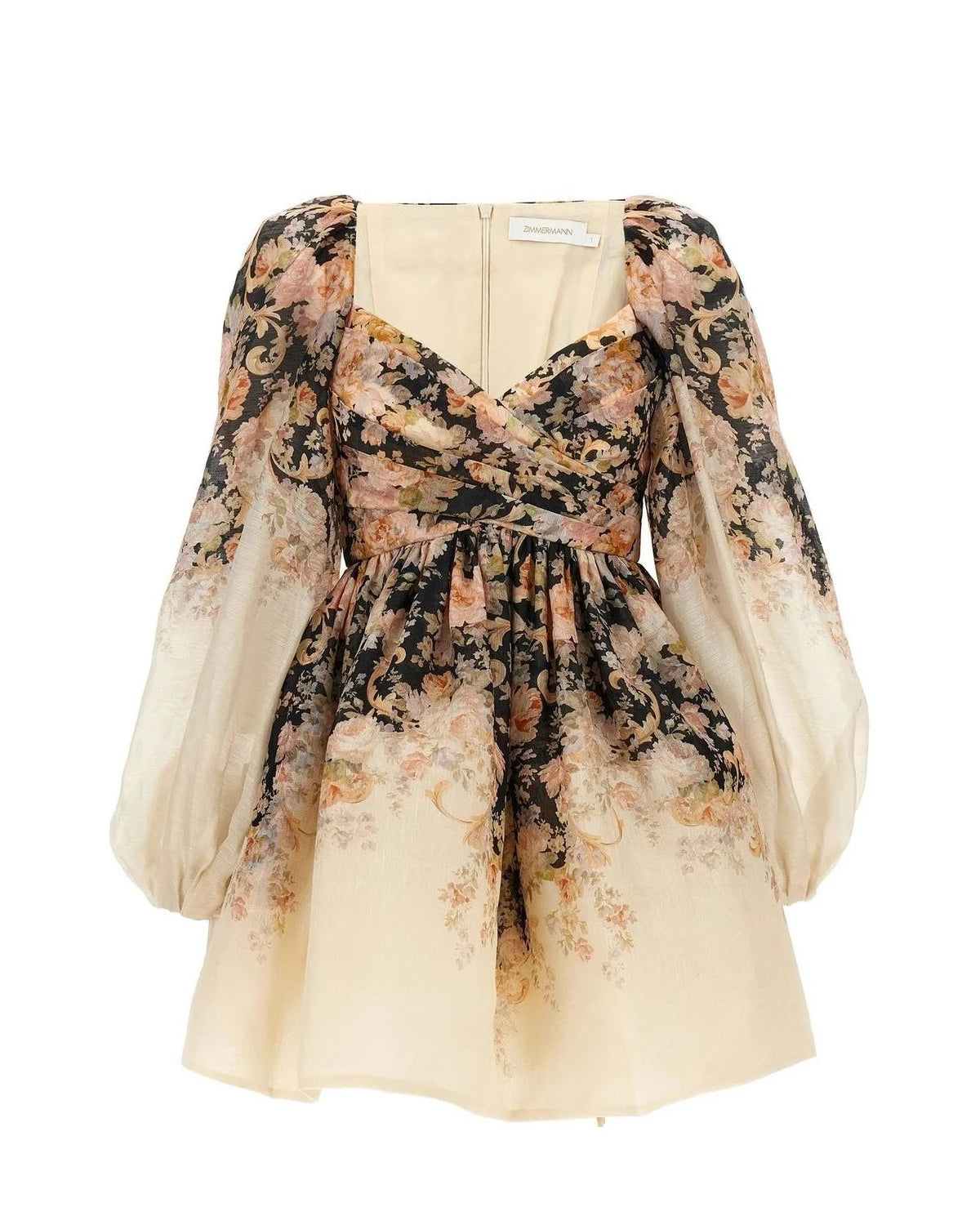 Zimmermann Floral Linen Dress