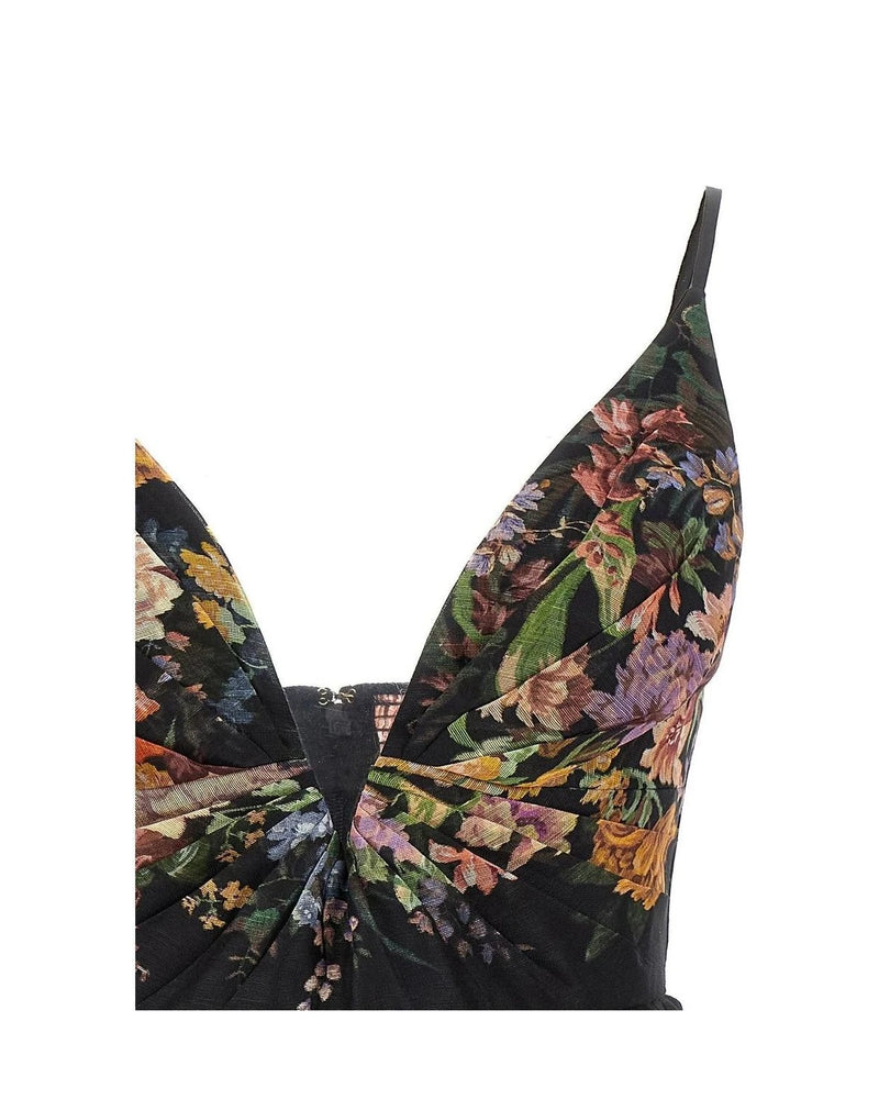 Zimmermann Dresse in black, Linen — view 3