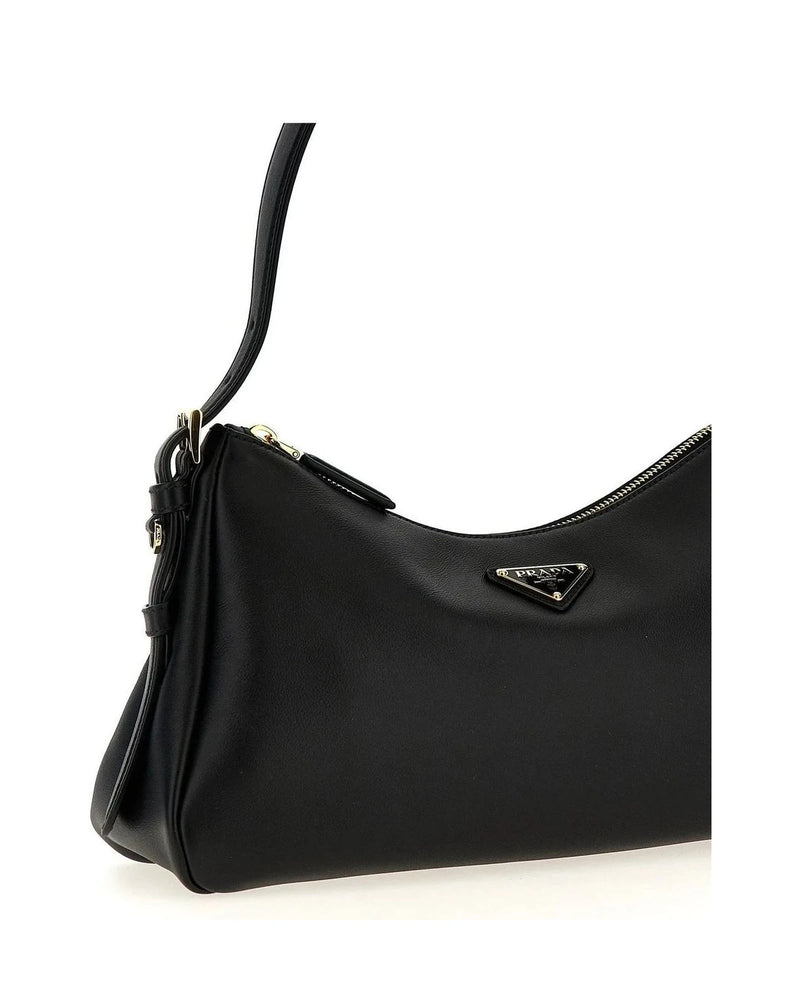Prada Shoulder Bag in black, Calfskin Leather — view 3