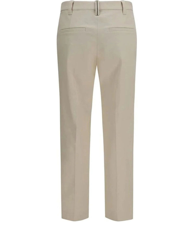Brunello Cucinelli Trouser in beige, Cotton — view 2