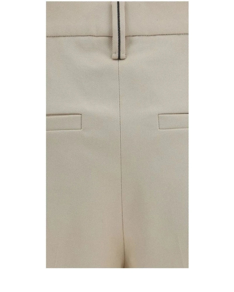 Brunello Cucinelli Trouser in beige, Cotton — view 3