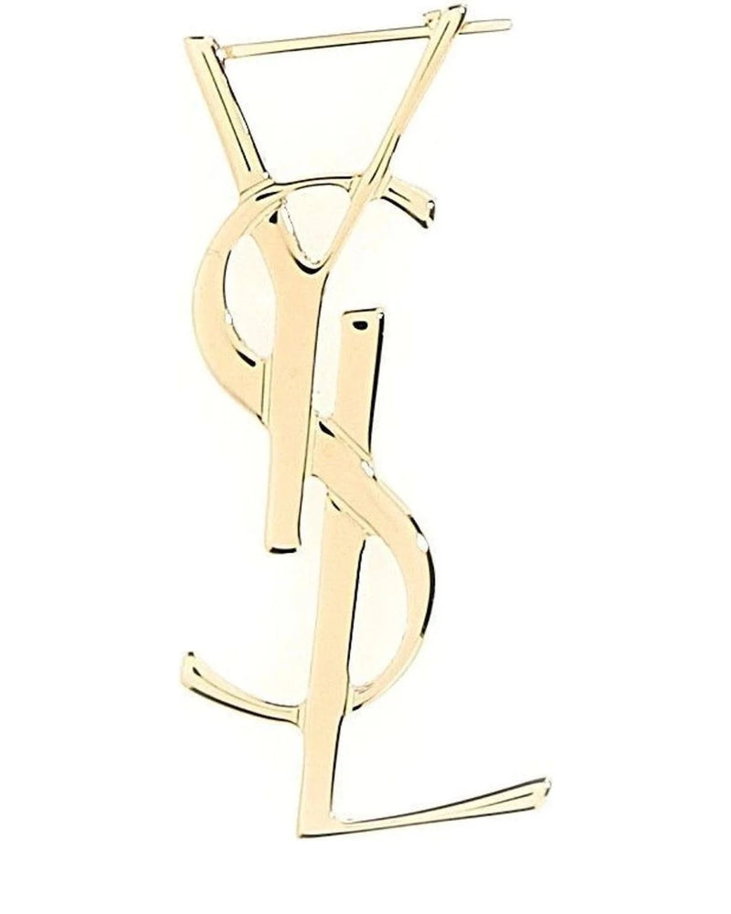 Saint Laurent Earring in gold, Brass