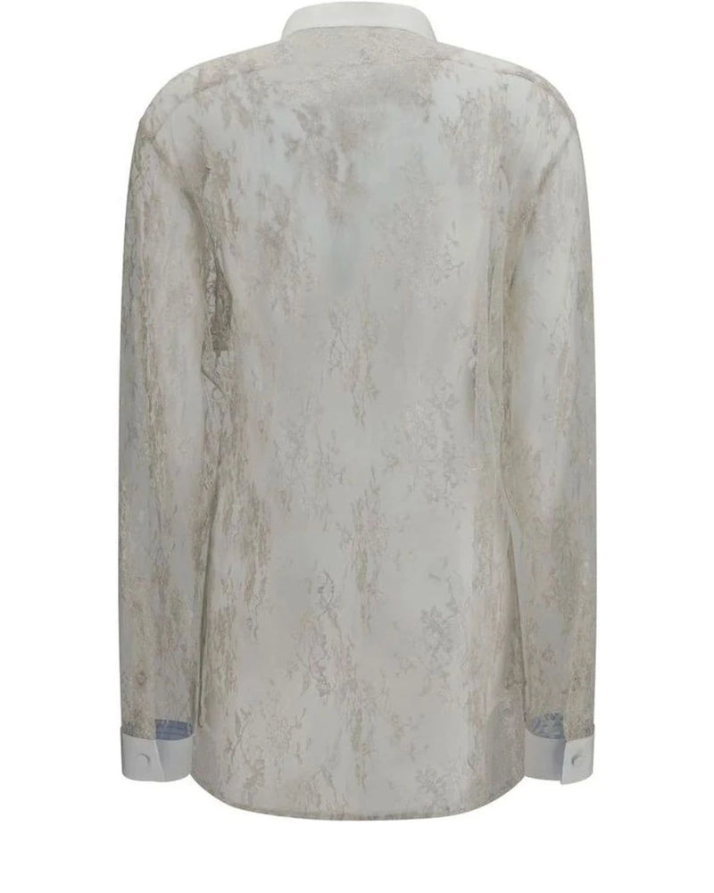 Tom Ford Dress Shirt in beige, Polyamide — view 2