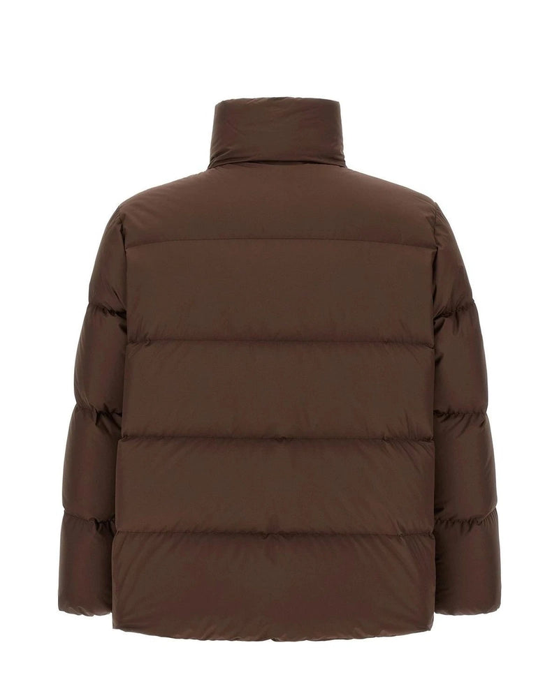 Moncler Puffer Jacket in brown, Polyester — view 2