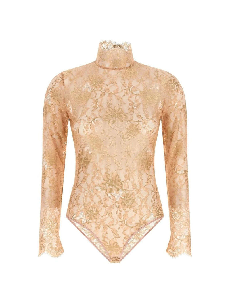 Valentino Garavani Bodysuit in pink, Polyamide
