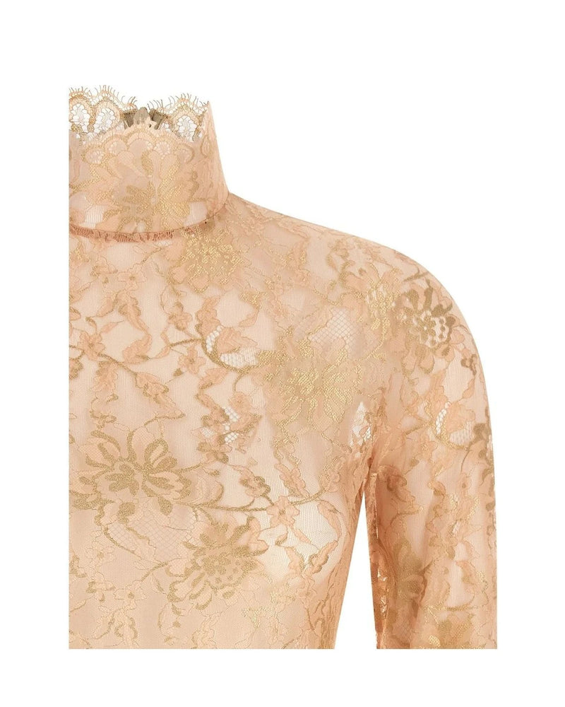 Valentino Garavani Bodysuit in pink, Polyamide — view 3