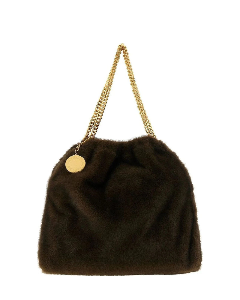 Stella McCartney Shoulder Bag in brown, Polyester