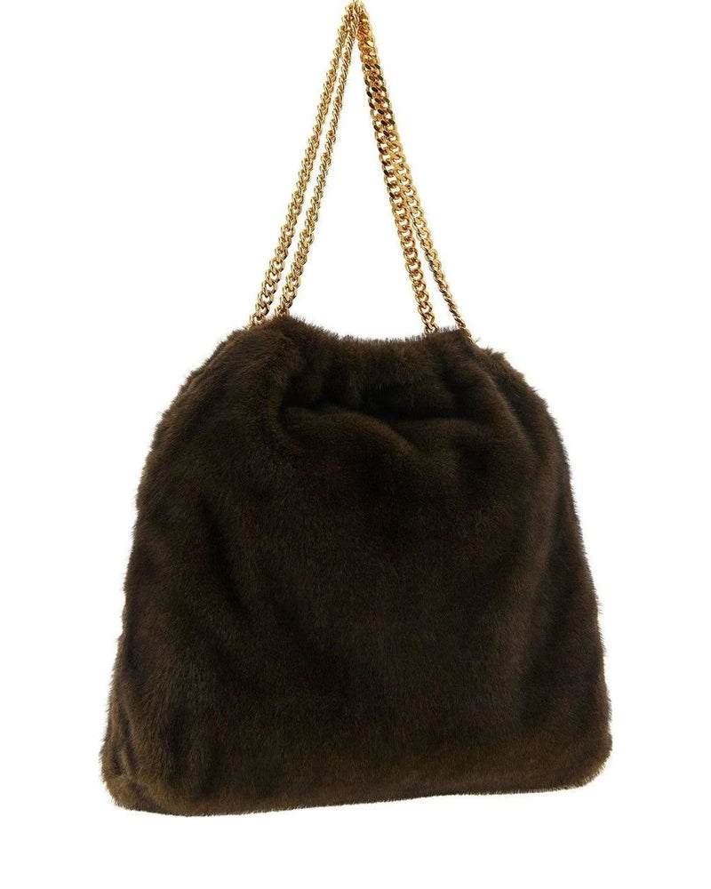 Stella McCartney Shoulder Bag in brown, Polyester — view 2
