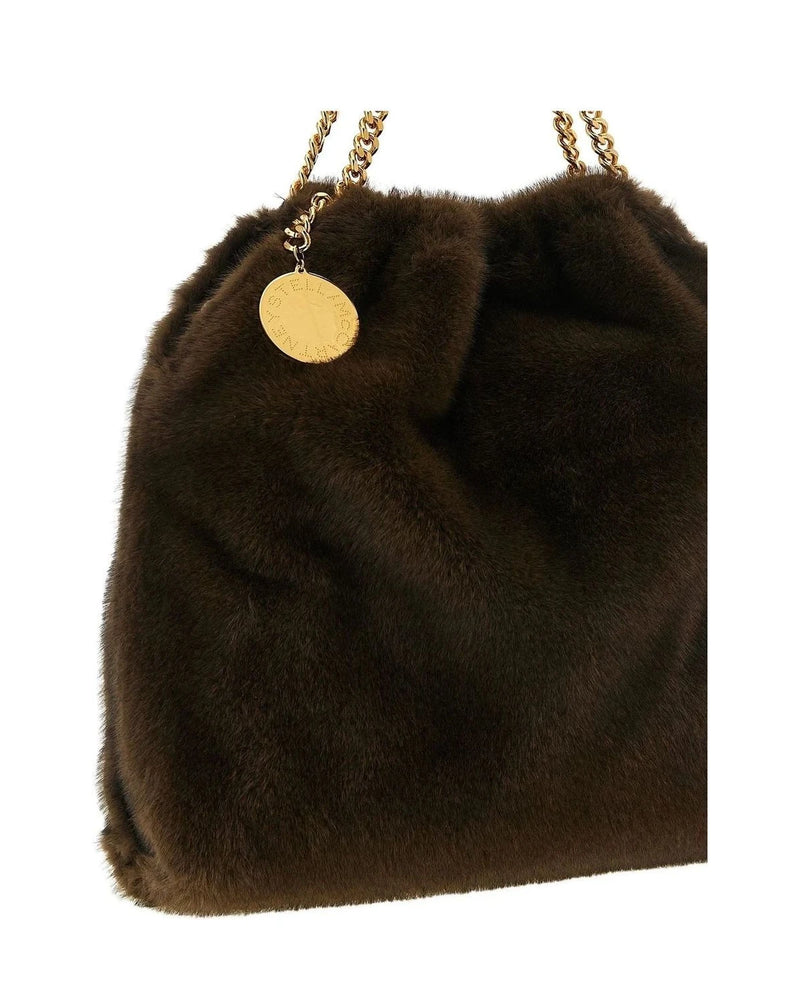 Stella McCartney Shoulder Bag in brown, Polyester — view 3