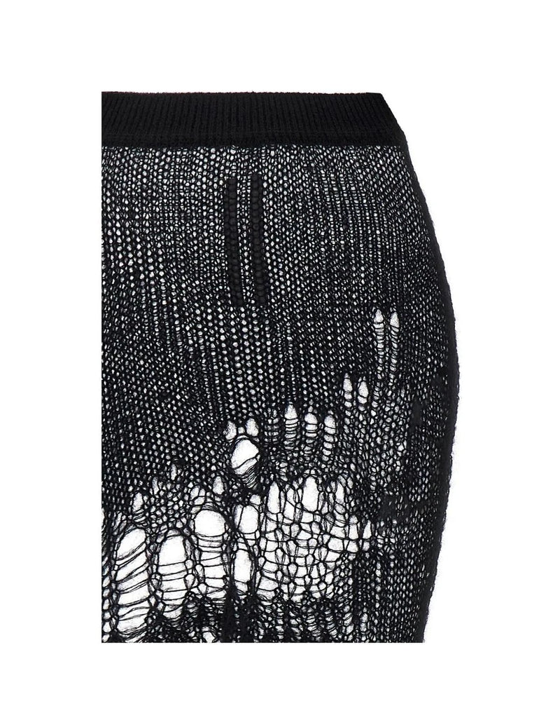 Rick Owens Skirt in black, Nylon — view 2