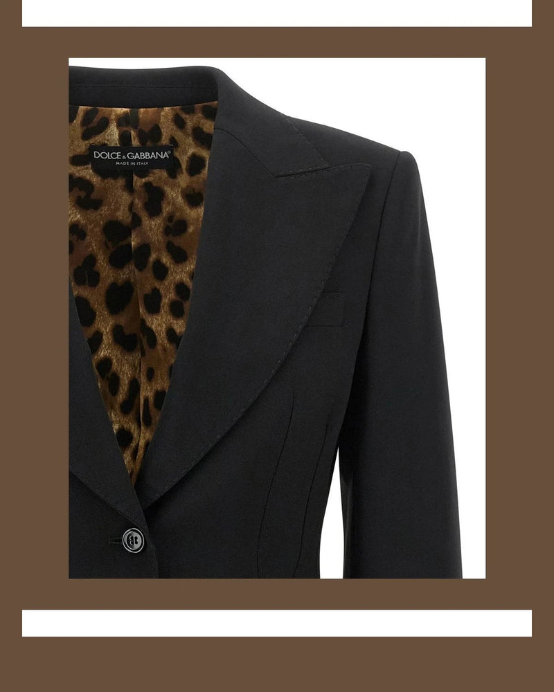 Dolce & Gabbana Blazer in black, Virgin Wool — view 3