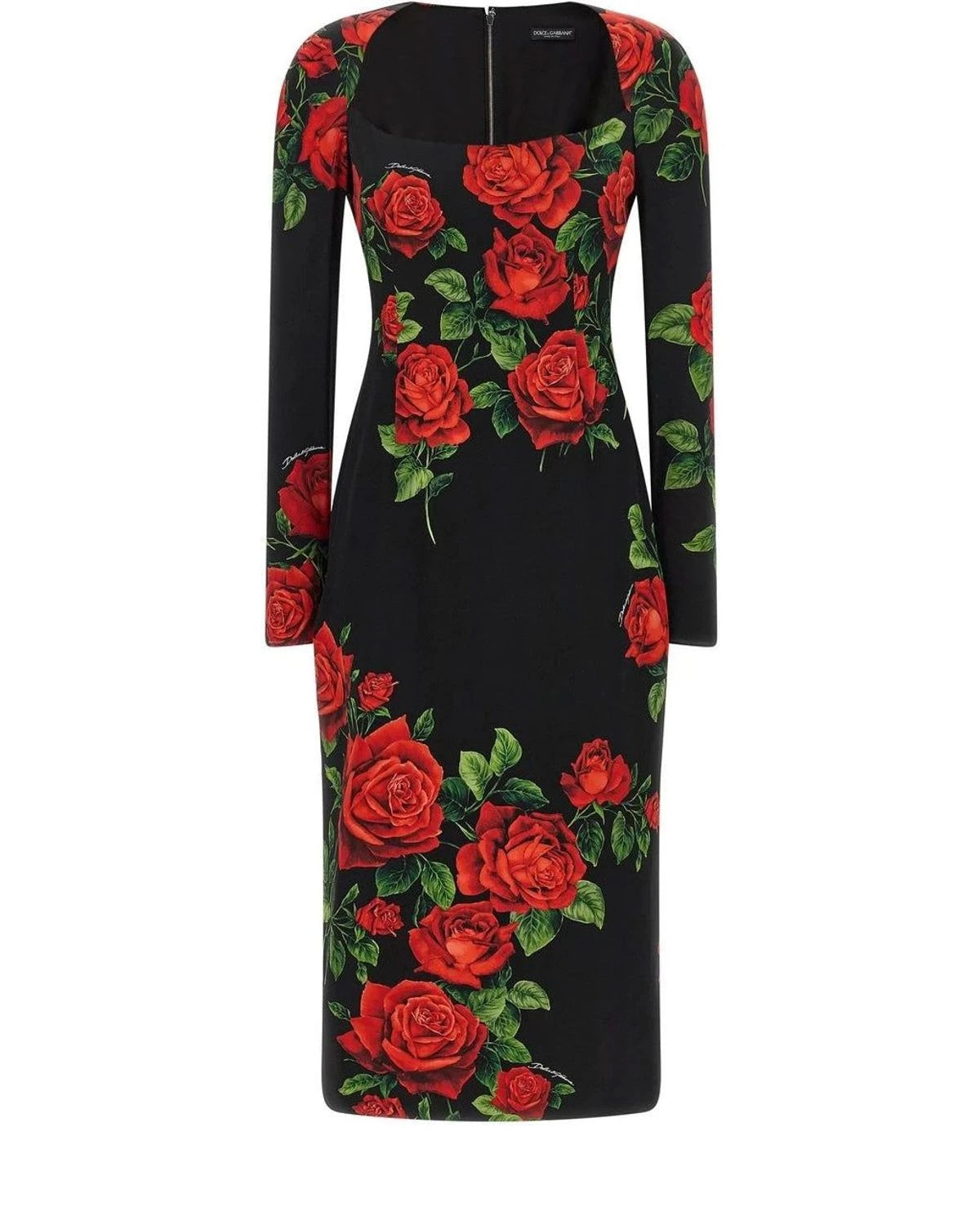 Dolce & Gabbana Multicolor Silk Dress