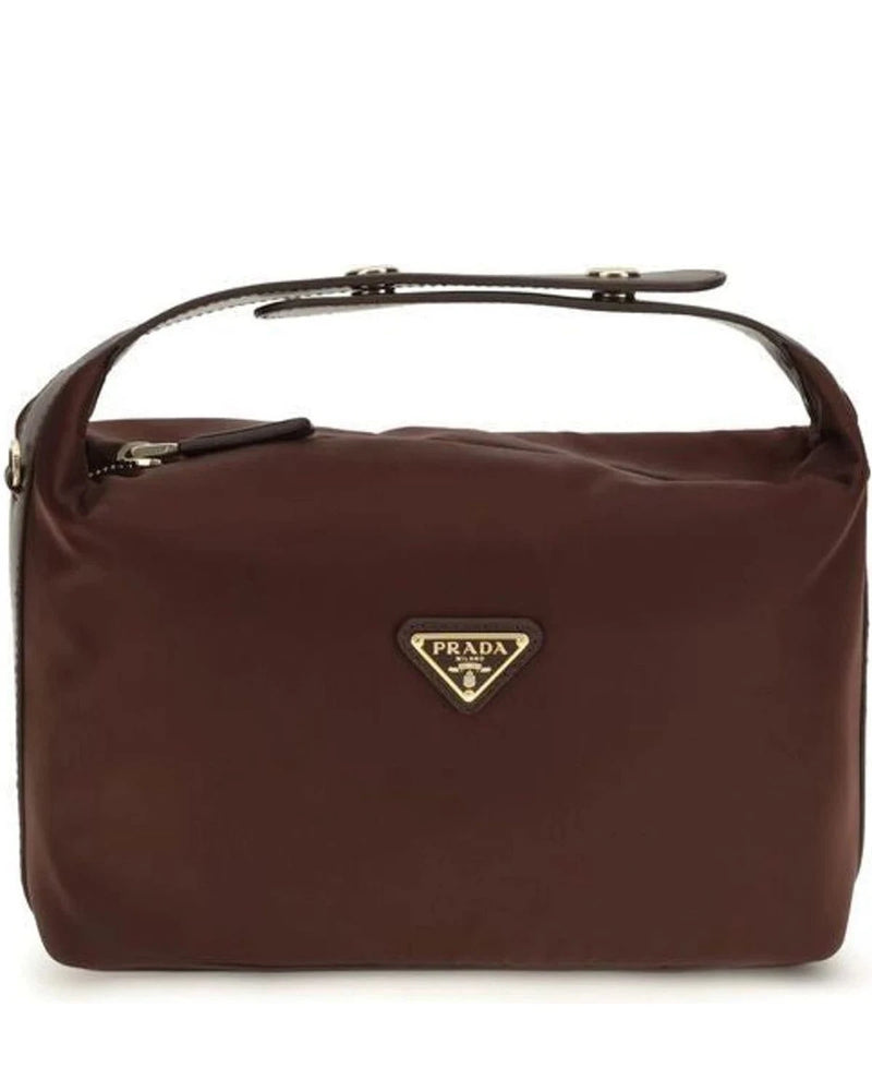 Prada Shoulder Bag in red, Recycled Polyamide