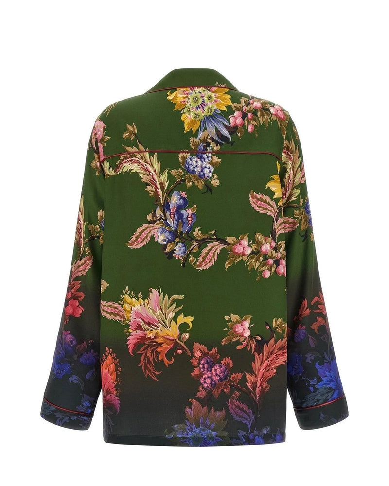 Etro Blouse in green, Polyester — view 2