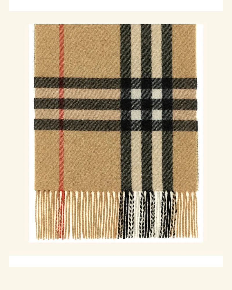 Burberry Scarves & Shawl in beige, Cashmere — view 2