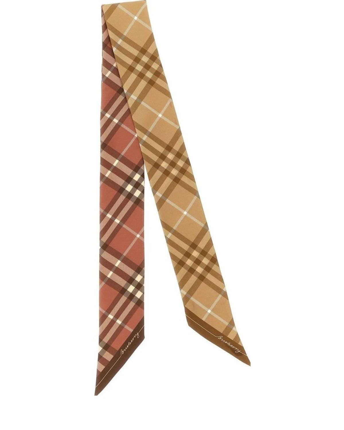 Burberry Multicolor Silk Scarf