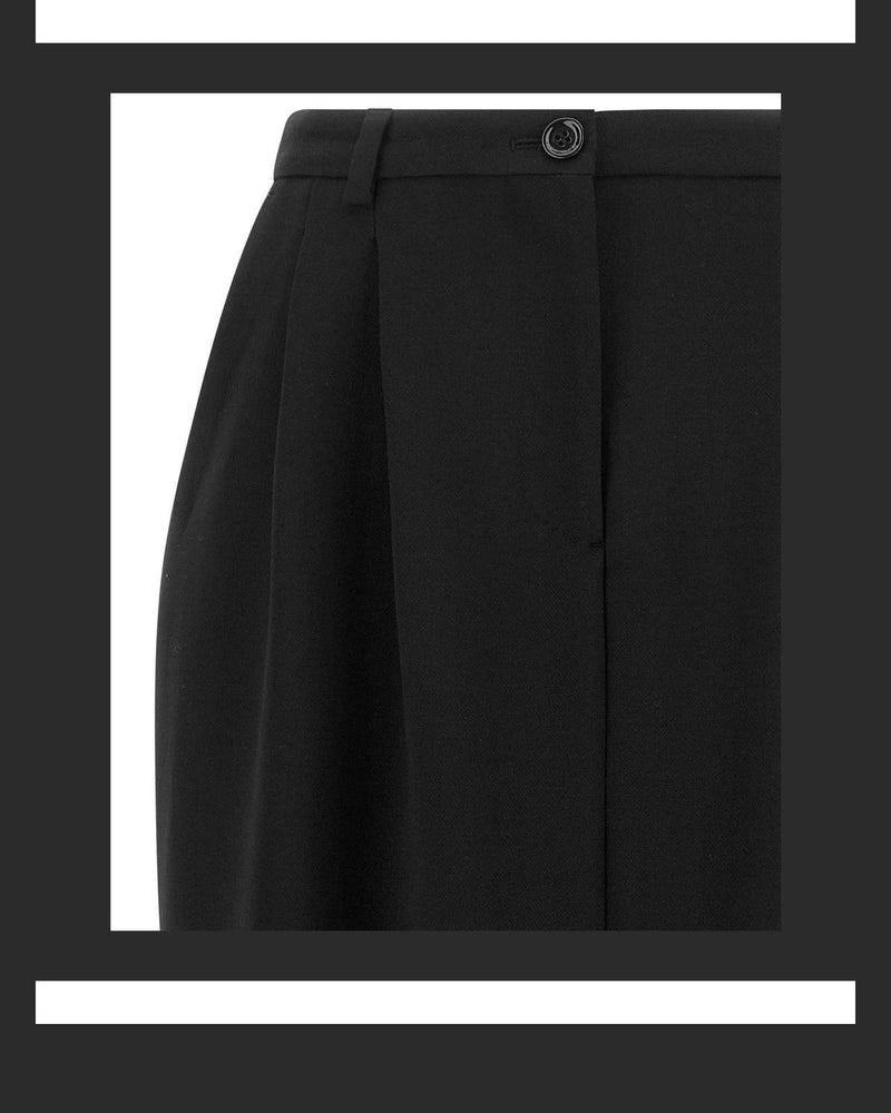 Dolce & Gabbana Skirt in black, Virgin Wool — view 3
