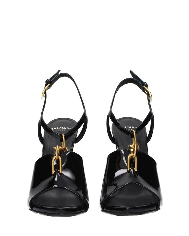 Balmain Sandals in black — view 3