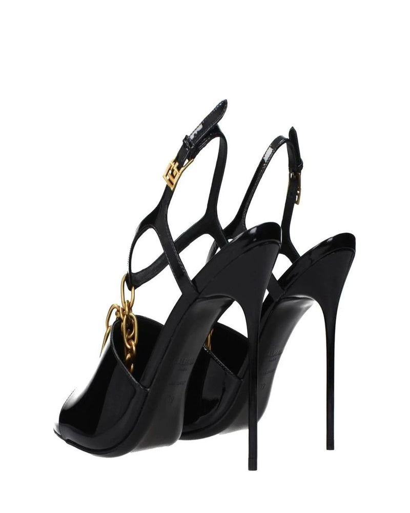 Balmain Sandals in black — view 4