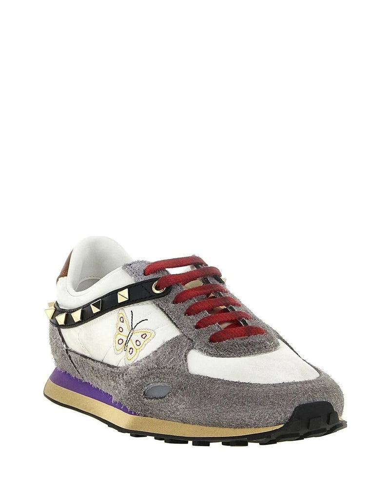 Valentino Garavani Sneakers in multicolor, Calfskin Leather — view 2
