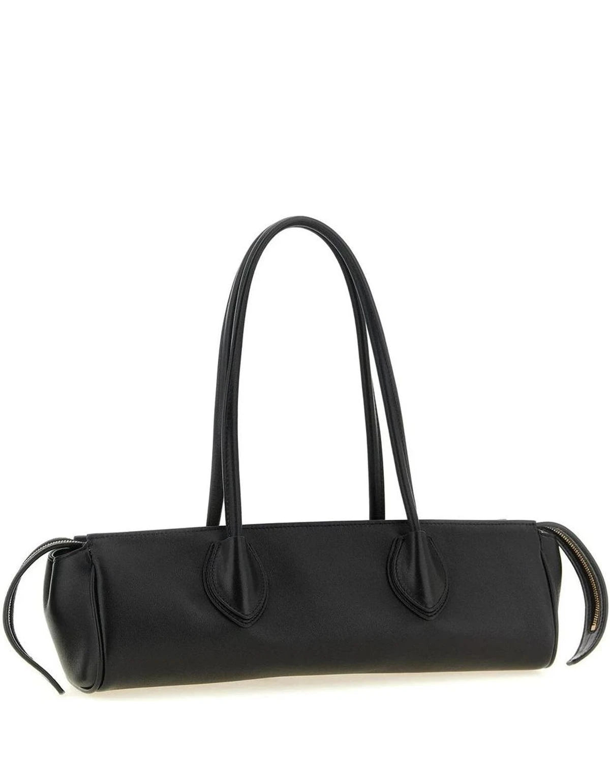 Khaite Shoulder Bag in black, Lamb Leather — view 2